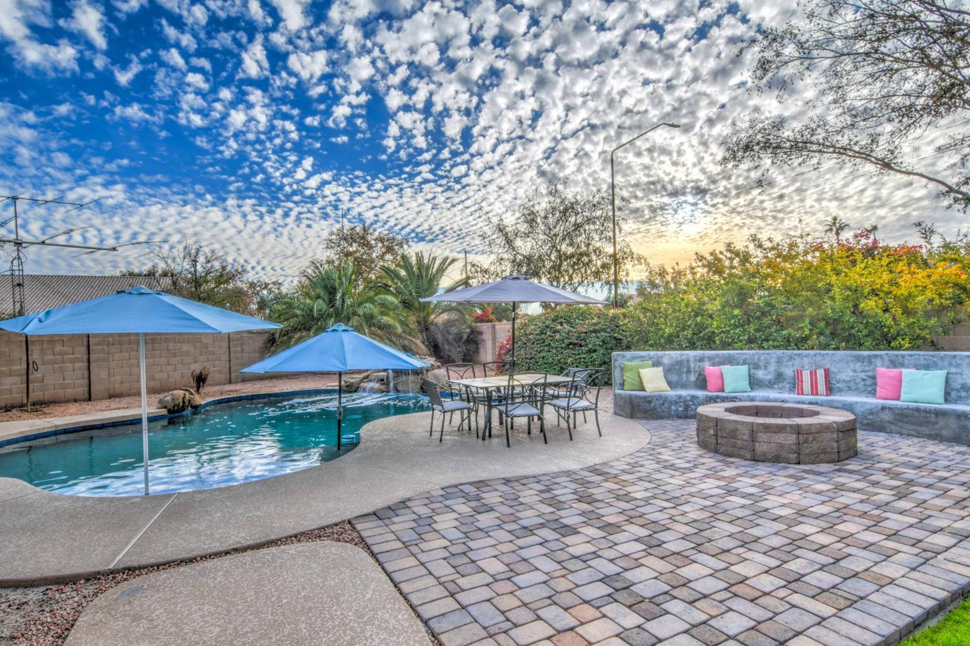 הוילה Route 66 Oasis In Downtown Gilbert With Heated Pool & Mini Golf מראה חיצוני תמונה