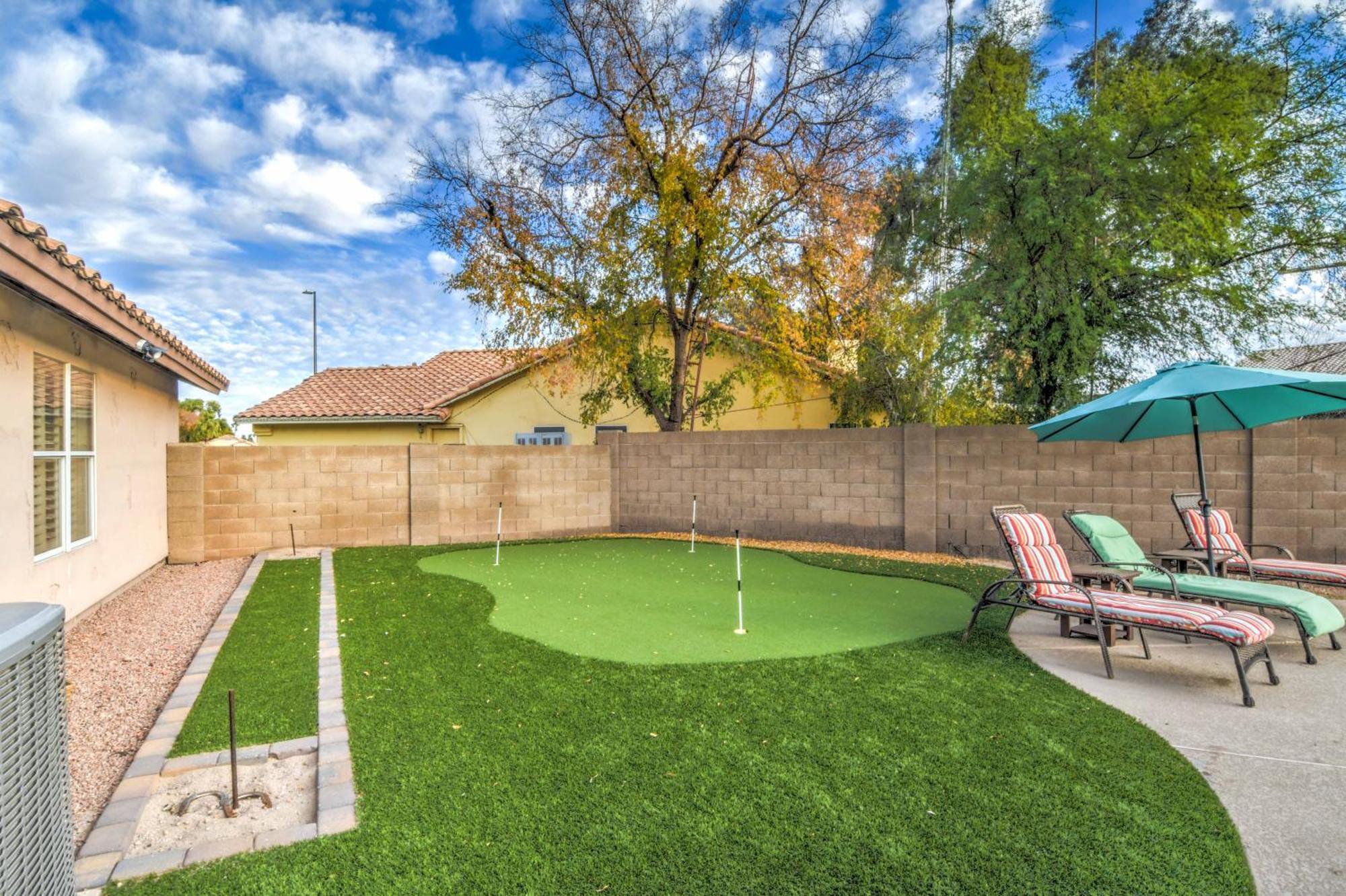 הוילה Route 66 Oasis In Downtown Gilbert With Heated Pool & Mini Golf מראה חיצוני תמונה