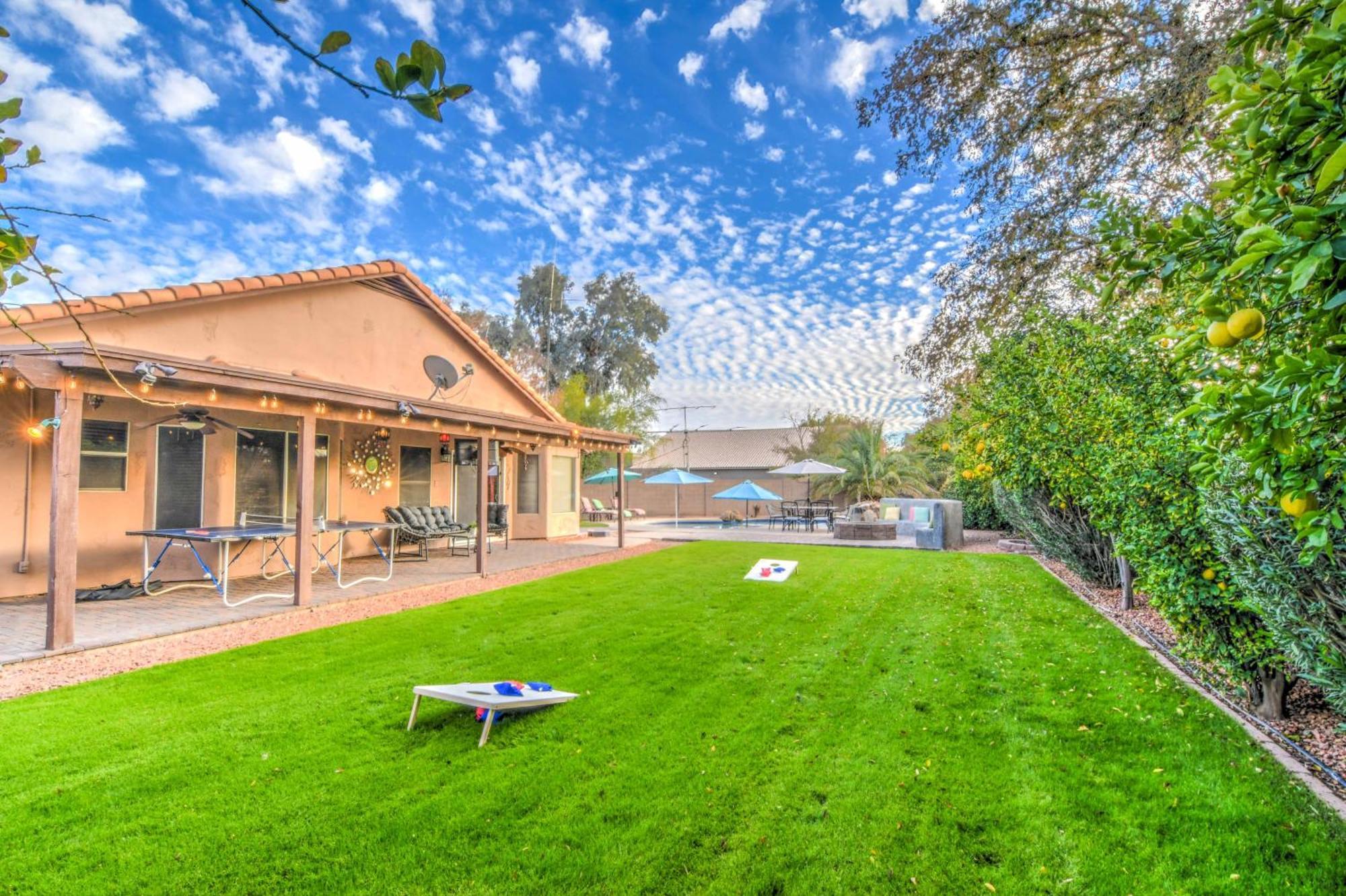 הוילה Route 66 Oasis In Downtown Gilbert With Heated Pool & Mini Golf מראה חיצוני תמונה