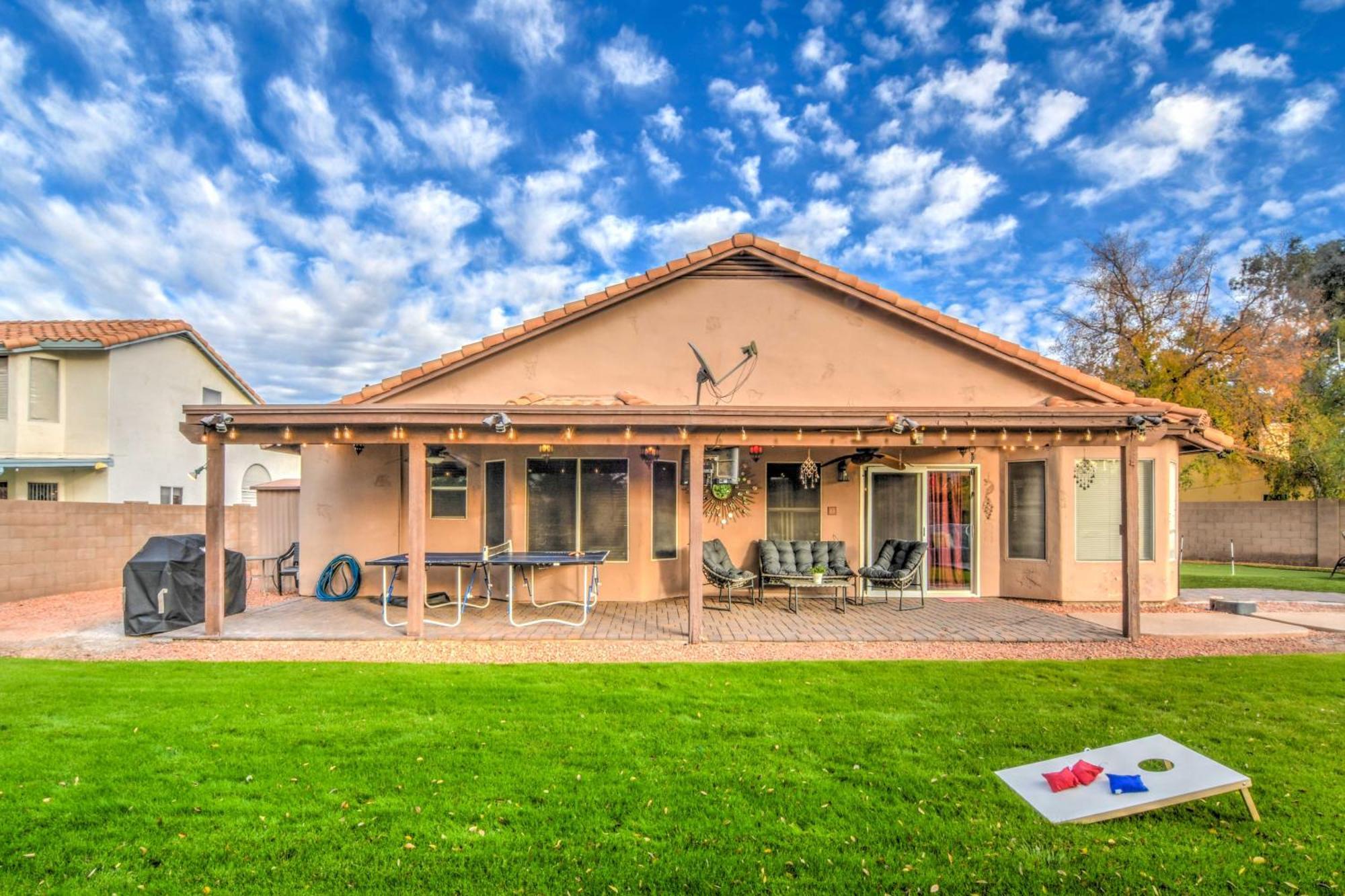הוילה Route 66 Oasis In Downtown Gilbert With Heated Pool & Mini Golf מראה חיצוני תמונה